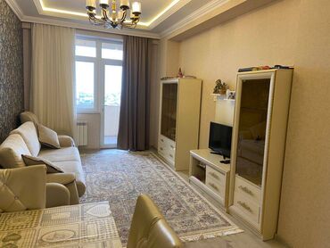 Yeni tikili: Ağ şəhər, 2 otaqlı, Yeni tikili, m. Həzi Aslanov, 80 kv. m — 2