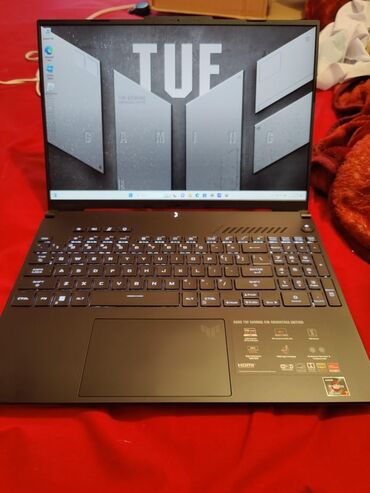 ноутбук без экрана: Ноутбук, Asus, 16 ГБ ОЗУ, AMD Ryzen 7, 16 ", Игровой, память SSD