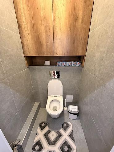 flat osh: 1 комната, Асанбай мкр, Душевая кабина, Постельное белье, Кондиционер — 4