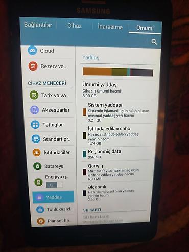 telefon tap: Samsung Galaxy Tab 4 7.0 (SM‑T231) planşet - Ekran: 7.0 düym, TFT - — 8