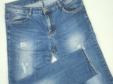 ogrodniczki damskie jeans: Jeansy damskie, XS