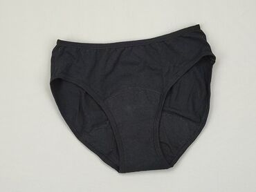 majtki bawełniane czarne: Majtki Damskie, XL, stan - Idealny