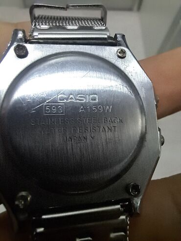 Qol saatları: İşlənmiş, Qol saatı, Casio, rəng - Gümüşü