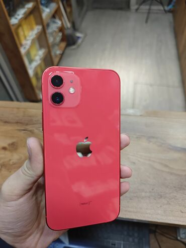 ayfon 12 sekilleri: IPhone 12, 64 GB, Qırmızı, Barmaq izi, Face ID