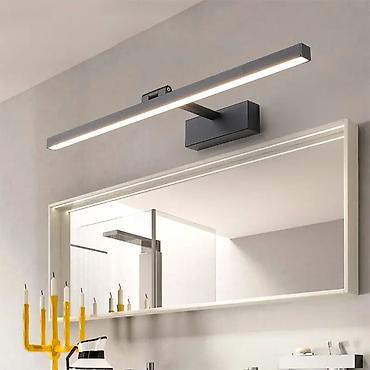 kugla luster: Zidna LED lampa za ogledalo 50 cm – crna ✅ Novo, nekorišćeno ✅ Opis — 3
