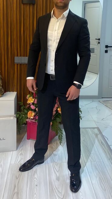 Kostyumlar: Kostyum, Yay, 2XL, rəng - Qara — 4