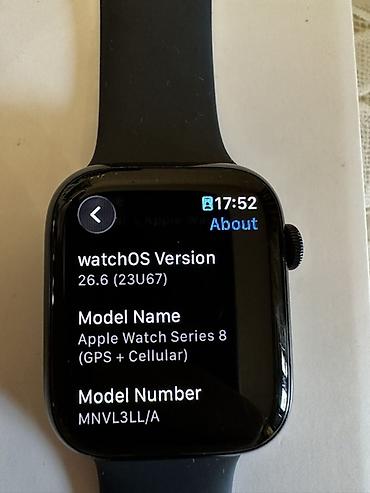 чехол 8: Продается Apple Watch series 8 45mm Midnight Aluminum Case Midnight — 7