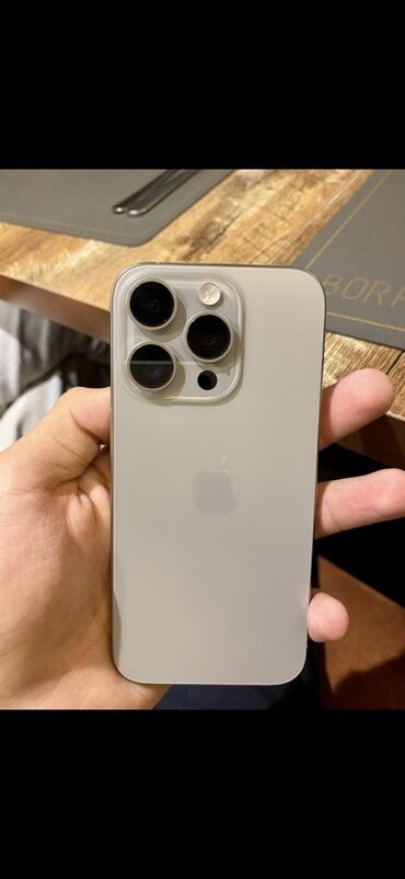 Apple iPhone: IPhone 15 Pro, 256 GB, Natural Titanium, Face ID — 2