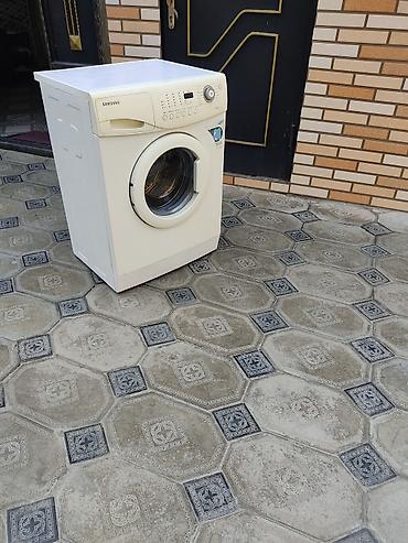Məişət texnikası: Samsung markalı ön yükləməli paltaryuyan maşın. Əsas xüsusiyyətlər: - — 2