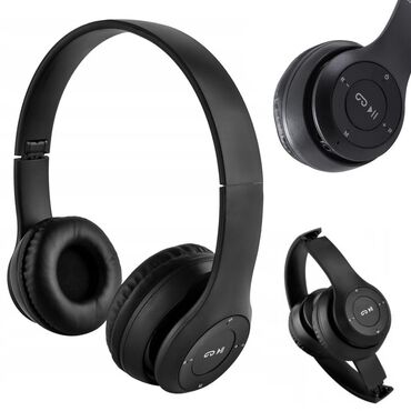 Караоке: Новый Беспроводные (Bluetooth) Наушники, цвет - Черный