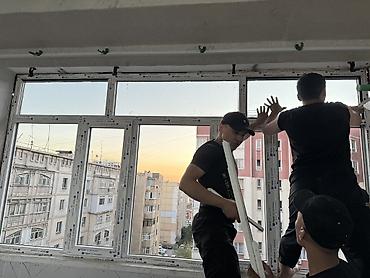 Пластиковые окна на заказ: Эшик терезе витражы двери и окно на заказ мрнимальная цена — 16