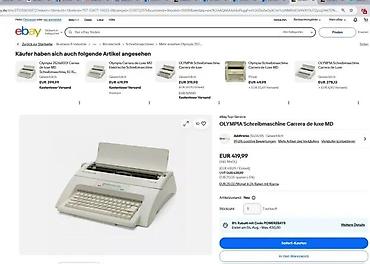 Ostali kućni aparati: Elektronska pisaća mašina OPTIMA SP 24 (Made in Germany) - — 4