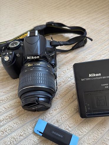Фотоаппараты: Nikon D3100 DSLR fotoaparat dəsti - Korpus: Nikon D3100 (DX format) - — 2