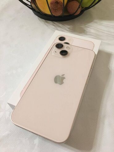 Apple iPhone: IPhone 13, Новый, 128 ГБ, Розовый, Защитное стекло, Чехол, Кабель, 84 %