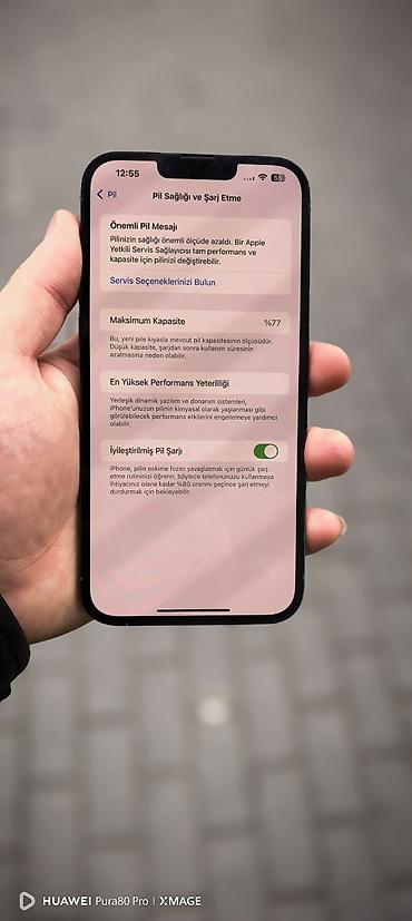 iphone case: IPhone 13 Pro Max, 128 GB, Sierra Blue, Zəmanət, Face ID, Sənədlərlə — 5