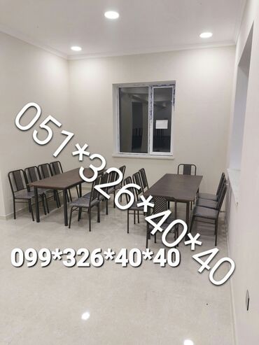 Sifarişlə masa və oturacaq dəstləri: Kvadrat masa, Qonaq otağı üçün, Dəhliz üçün, Yataq otağı üçün, 1 nəfər, Açılan, Azərbaycan, Zəmanətli — 12