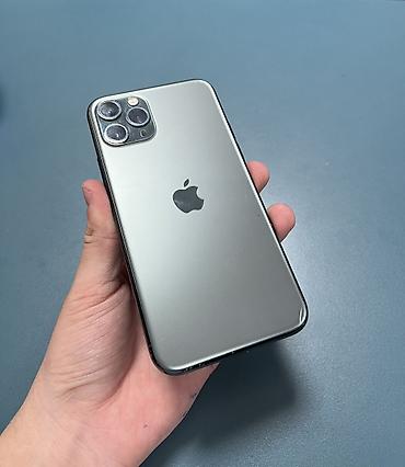 Apple iPhone: IPhone 11 Pro, Б/у, 256 ГБ, Alpine Green, Зарядное устройство, Чехол, Кабель, 82 % — 2