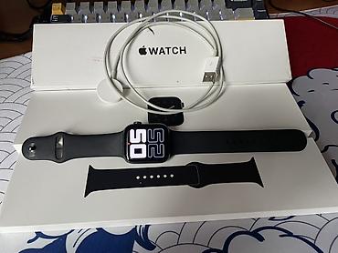 Акылдуу сааттар: Apple Watch SE 44 мм (модель MYDT2RU/A), алюминиевый корпус в цвете — 1