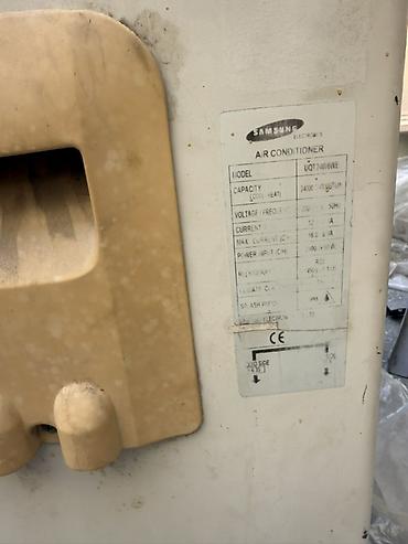 kömür ütüsü: Samsung 80 kv kondisioner İsti vurmur ama soyuq köz kimi işleyir — 7