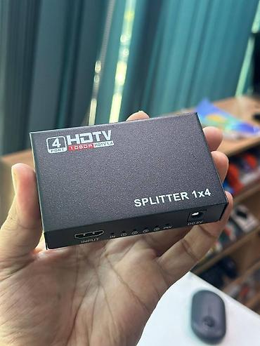hdmi splitter: 🔌 HDMI Splitter 1x4 — делите сигнал без потери качества! Нужно — 5