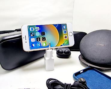 Apple iPhone: IPhone 8, Б/у, 64 ГБ, Золотой, Зарядное устройство, 100 % — 19