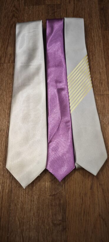 Галстуки, запонки: Галстуки классические, новые. - Материалы: гладкая атласная ткань и — 3