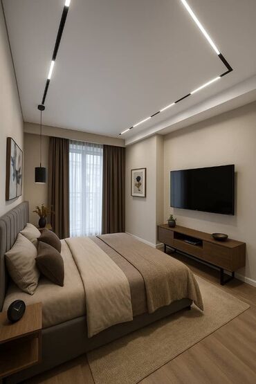 арча бешик шералиева квартира: 2 комнаты, 75 м², Элитка, 14 этаж, Дизайнерский ремонт