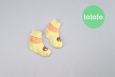 Дитячі шкарпетки з принтомДовжина стопи: 7 смСтан гарний, є сліди