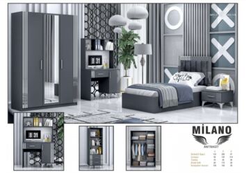 балконный шкаф: Односпальная кровать, Шкаф, Тумба, Турция, Новый