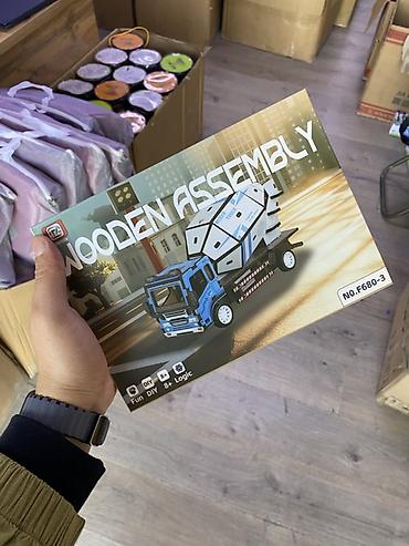 Деревянный набор для сборки «Wooden Assembly» — модель синего at lalafo.kg Деревянный набор для сборки «Wooden Assembly» — модель синего