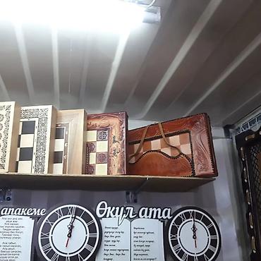 Шахматы: Шахмат шашки шахмат нарда ручная работа — 5