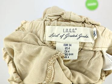 mokasyny deichmann: H&M L.O.G.G., Spodnie materiałowe damskie, rozmiar XS — 4