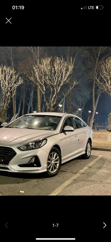 авто в рассрочку алам: Hyundai Sonata: 2018 г., 2 л, Автомат, Газ, Седан