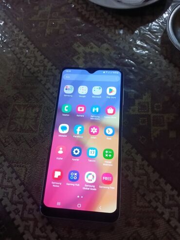 samsung galaxy s10 64 gb: Samsung Galaxy A22, 64 GB, rəng - Ağ, Barmaq izi