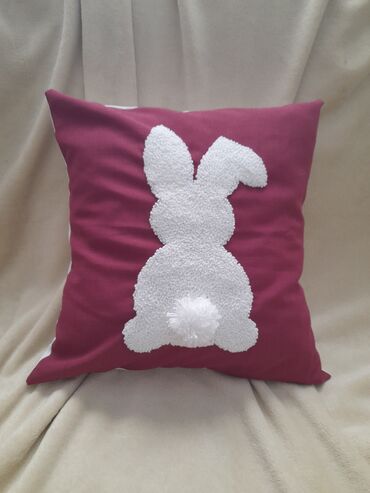 silikonske četke za wc: Throw pillow, 40x40, color - Purple