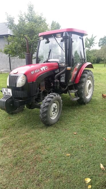 Traktorlar: YTO MF404 traktor - Marka/model: YTO MF404 - Rəng: qırmızı - Kabinli — 1