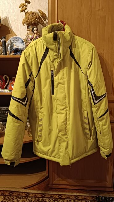 мужская куртка zara: Куртка 5XL (EU 50), цвет - Желтый