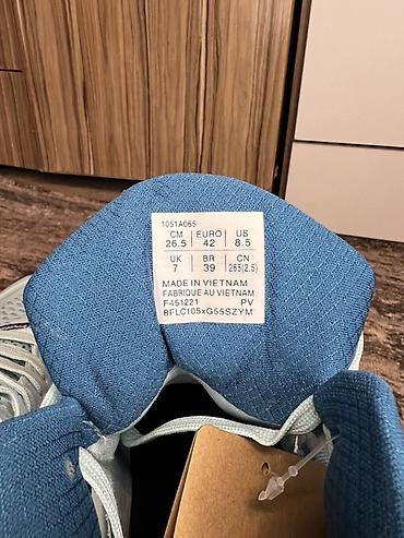 волейбольный кроссовки асикс бишкек: Мужские кроссовки, 42, Asics, Новый, цвет - Голубой, Бесплатная доставка — 8