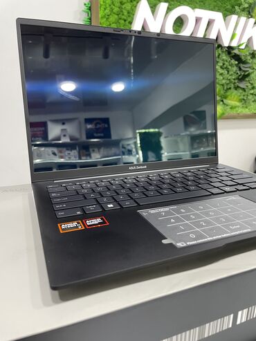 ноутбук в оше цена: Ультрабук, Asus, 32 ГБ ОЗУ, AMD Ryzen 7, 14 ", Новый, Для несложных задач, память SSD