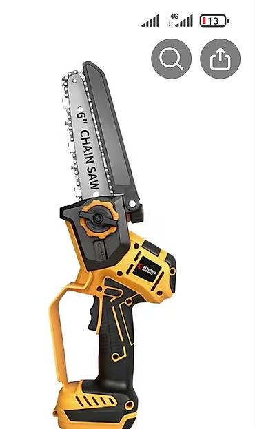 elektrik mişarı satılır: Elektrik alətləri dəsti – 3 məhsul 1) Mini zəncirli mişar - Bıçaq — 1