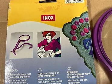 air nije: Univerzalna lupa INOX sa integrisanom sočivom - Lupa prečnika 11,5 cm — 5