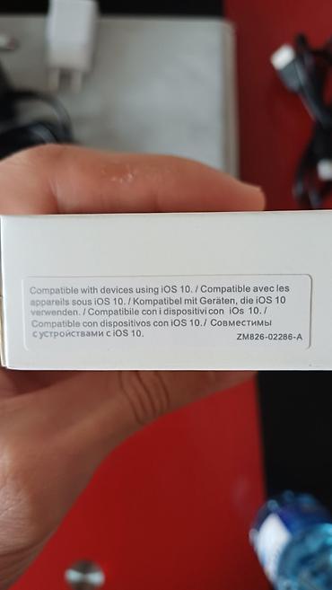 iphone ipad: Yeni Simli Qulaqcıqlar, Apple, rəng - Ağ — 2