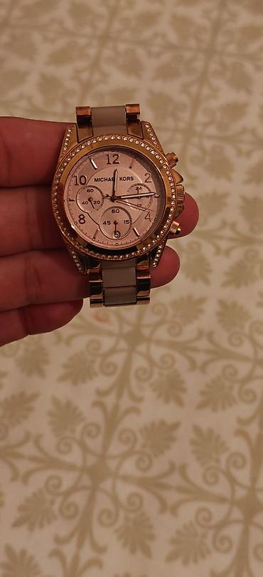 bernhard h mayir: İşlənmiş, Qol saatı, Michael Kors, rəng - Qızılı — 4
