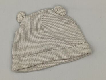 kapcie z futerkiem i uszami: Czapeczka, 1-3 m, stan - Bardzo dobry