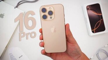 dubay telefon qiymetleri: IPhone 16 Pro, 128 GB, Desert Titanium, Zəmanət, Barmaq izi, Simsiz şarj