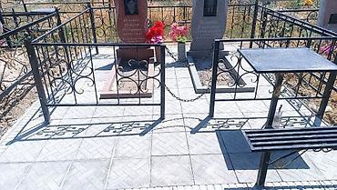 Ритуальные услуги: Изготовление крестов, Изготовление овалов с фото, Облицовка надгробий | Металл, Мозаика, Дерево | Оформление, Установка at lalafo.kg — 24 Ритуальные услуги: Изготовление крестов, Изготовление овалов с фото, Облицовка надгробий | Металл, Мозаика, Дерево | Оформление, Установка — 24