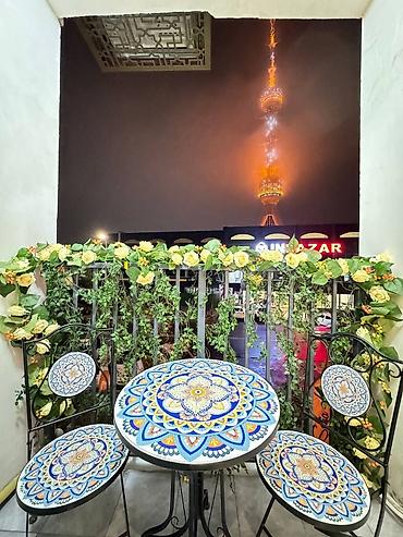 Посуточная аренда квартир: 1 комната, Душевая кабина, Постельное белье, Кондиционер — 12