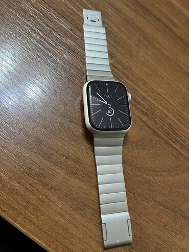 apple watch stainless: İşlənmiş, Smart saat, Apple, Аnti-lost, rəng - Ağ