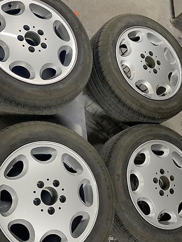 amg 18: Колеса в сборе 215 / 60 / R 16, Всесезонная, Б/у, Комплект, Легковые, Литые, отверстий - 5 — 1