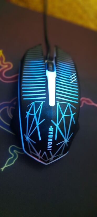 k40 gaming: Gaming Mouse təzədir, işlənilməyib, RGB